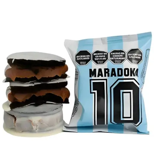 Alfajores mundial caja x6 blanco